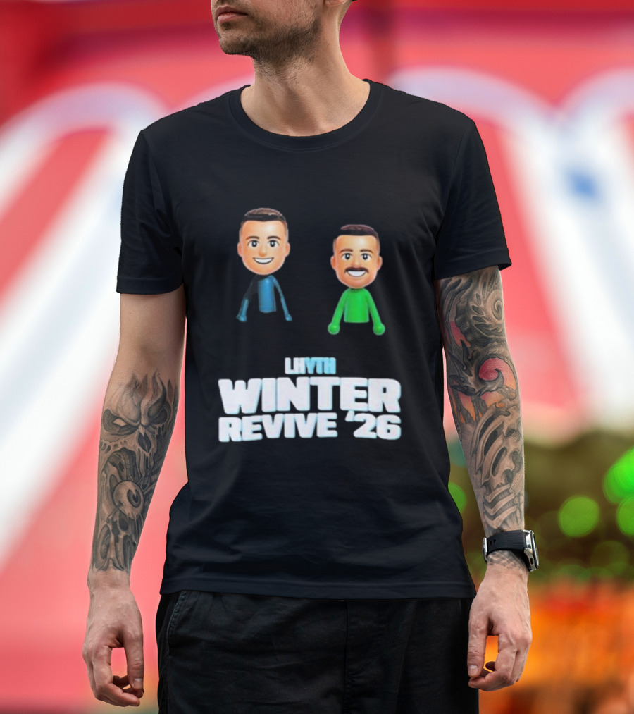 Lhyth Winter Revive '26 Cartoon Figures T-Shirt