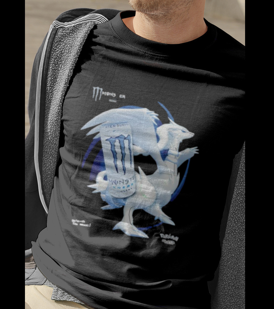 Monster Energy Ultra Reshiram Pokémon Black Unleash The Beast T-Shirt