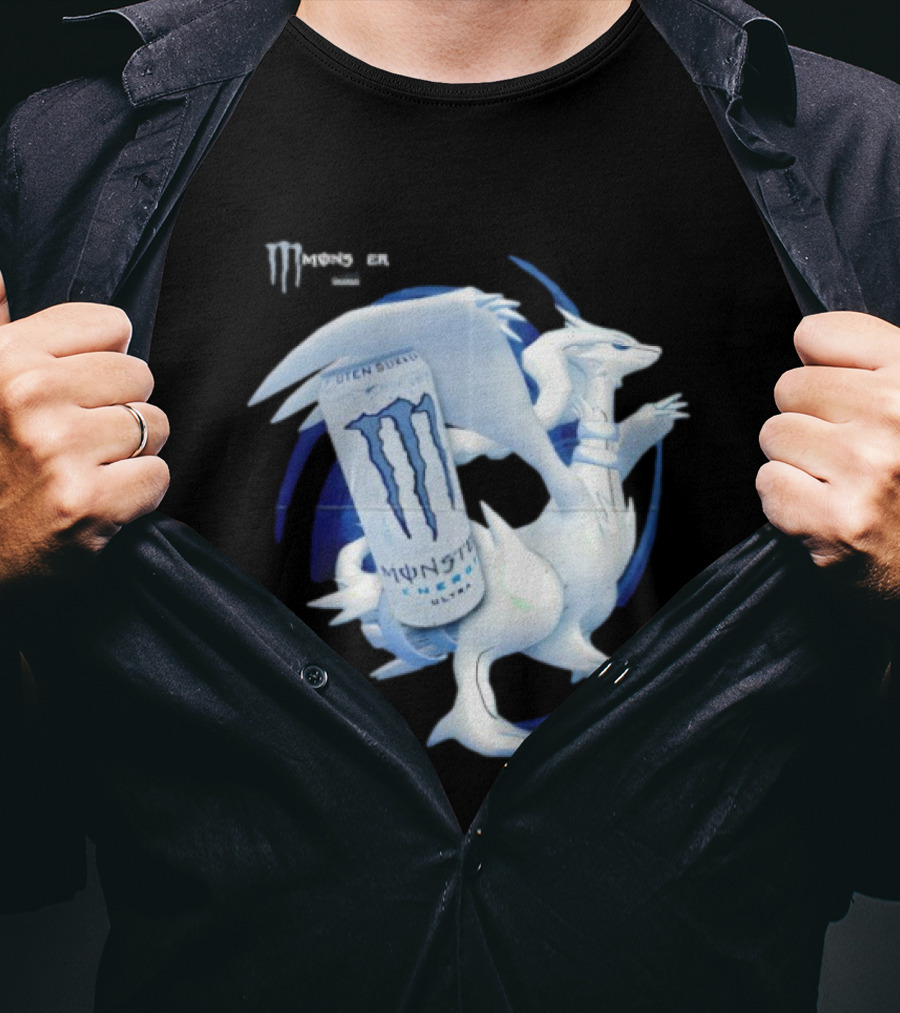 Monster Energy Ultra Reshiram Pokémon Black Unleash The Beast T-Shirt