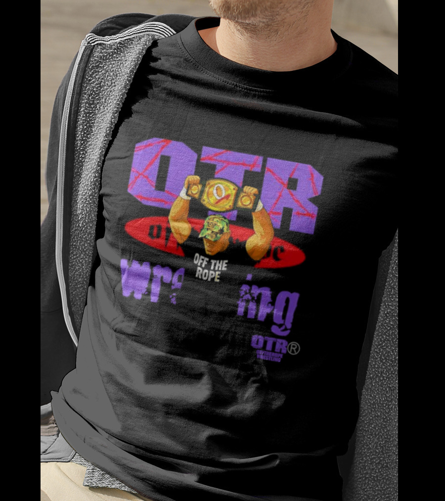 OTR Off The Ropes Wrestling Championship Belt Victory T-Shirt
