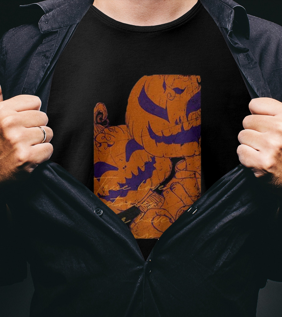 Pumpkin Head Selfie Love Stories Never Ending T-Shirt