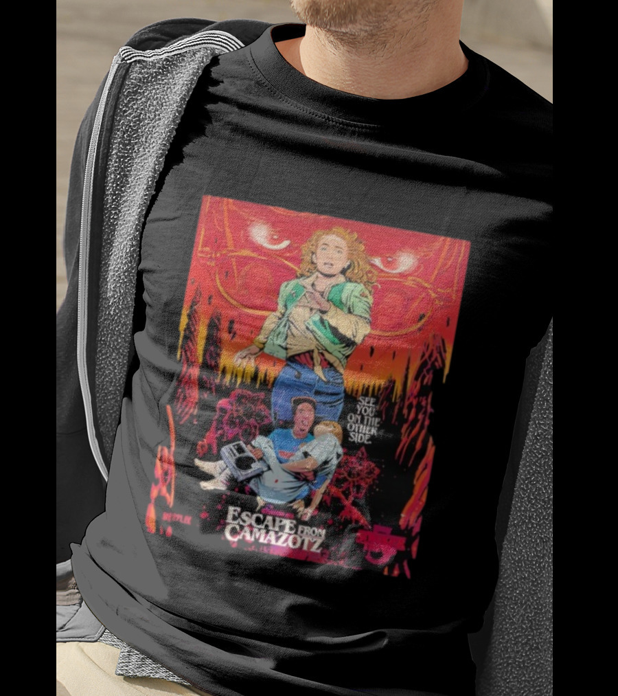 Stranger Things 5 Chapter 6 Escape From Camazotz Butcher Billy Netflix See You On The Other Side T-Shirt