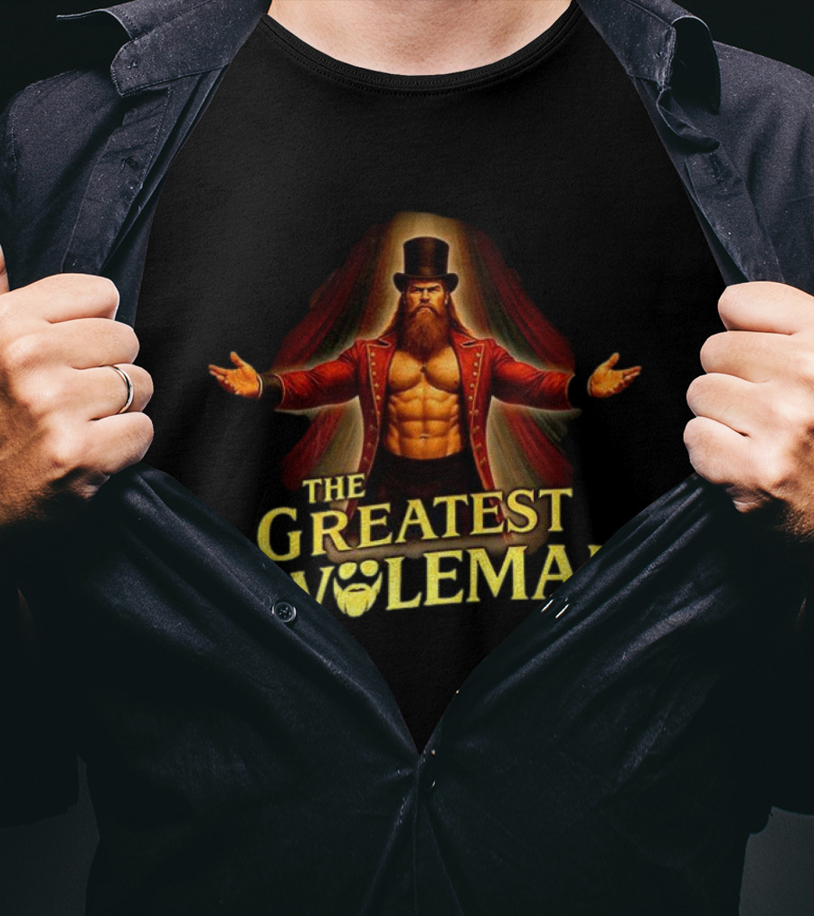 The Greatest Swoleman Circus Ringmaster Welcome To The Greatest Show T-Shirt