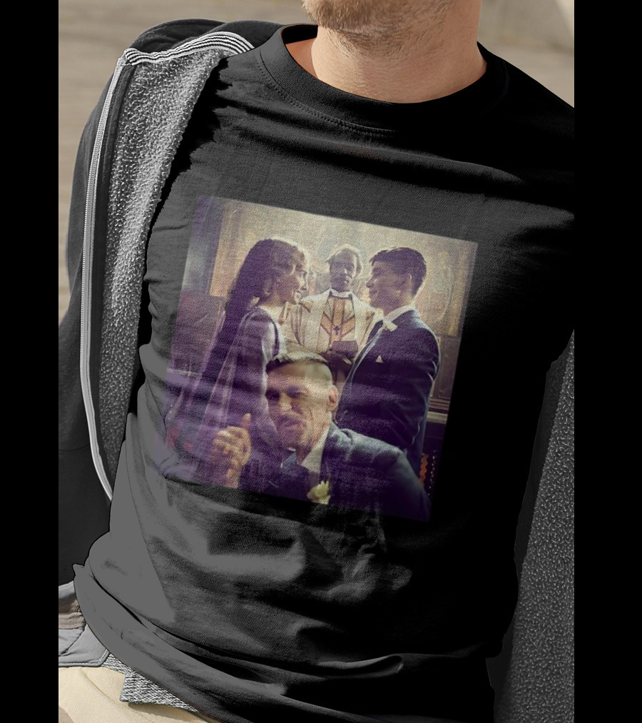 Tommy Shelby Grace Burgess Wedding Scene Peaky Blinders TV Series T-Shirt