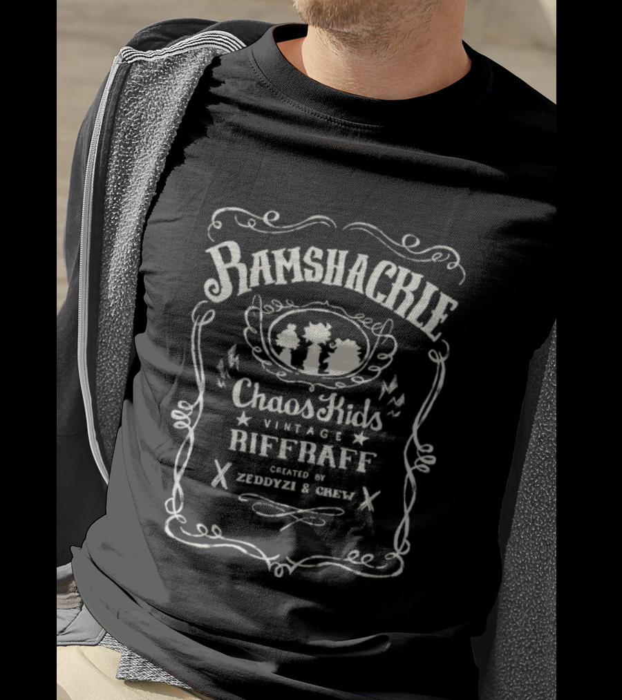 Ramshackle Chaos Kids Vintage Riffraff Created By Zeddyzi & Grawy T-Shirt