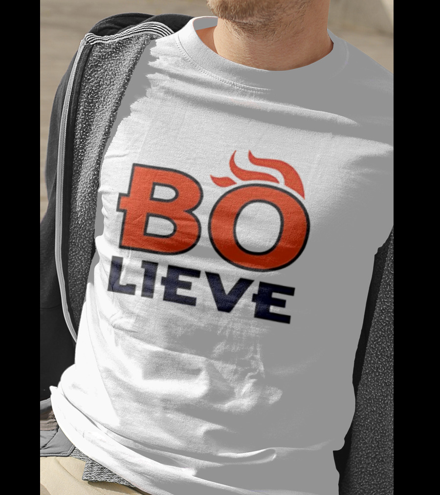 Bo Lieve Denver Broncos Flame T-Shirt