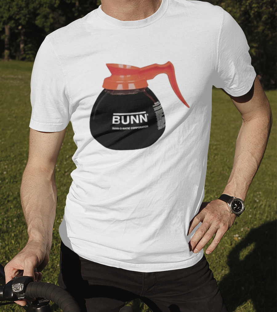 Bunn Coffee Pot Bunn O Matic Corporation Classic Orange Handle T-Shirt