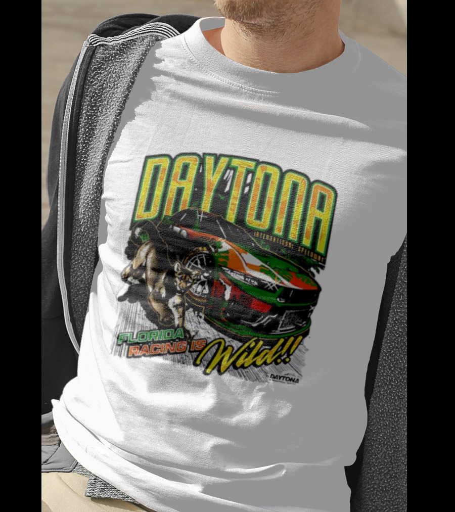 Daytona International Speedway Florida Racing Is Wild Daytona 500 Regional Franklin T-Shirt
