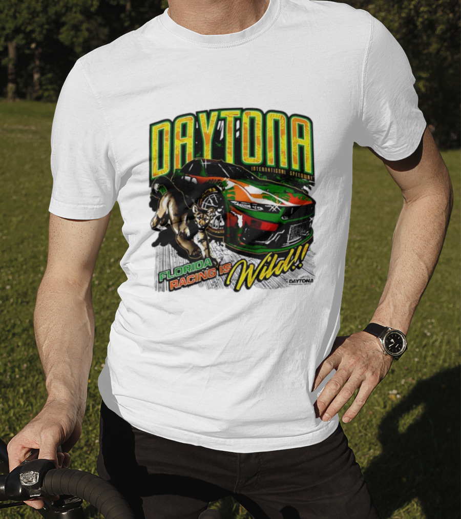 Daytona International Speedway Florida Racing Is Wild Daytona 500 Regional Franklin T-Shirt