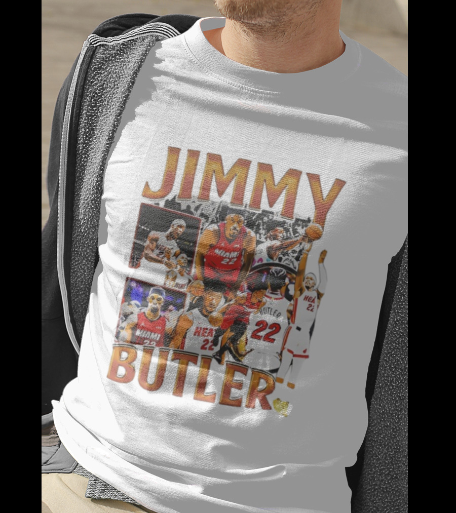 Jimmy Butler Miami Heat 22 Basketball Star Highlights T-Shirt