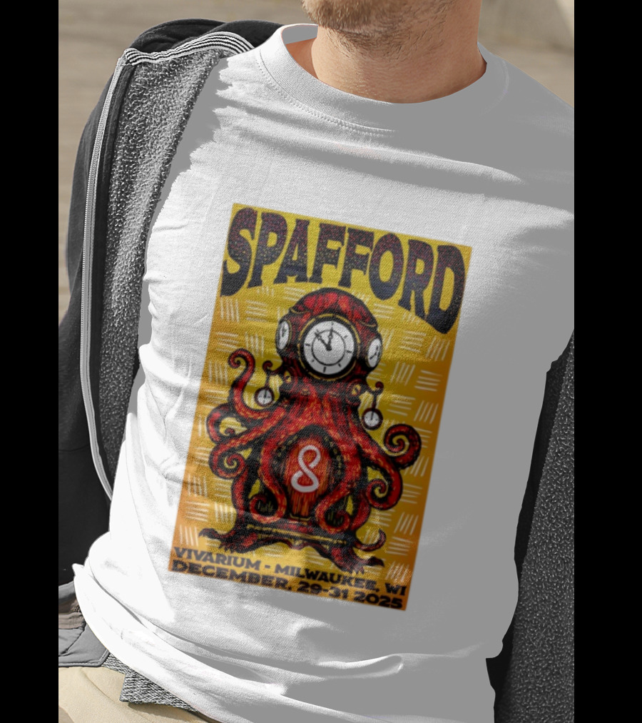 Spafford Vivarium Milwaukee WI December 29 31 2025 Octopus T-Shirt