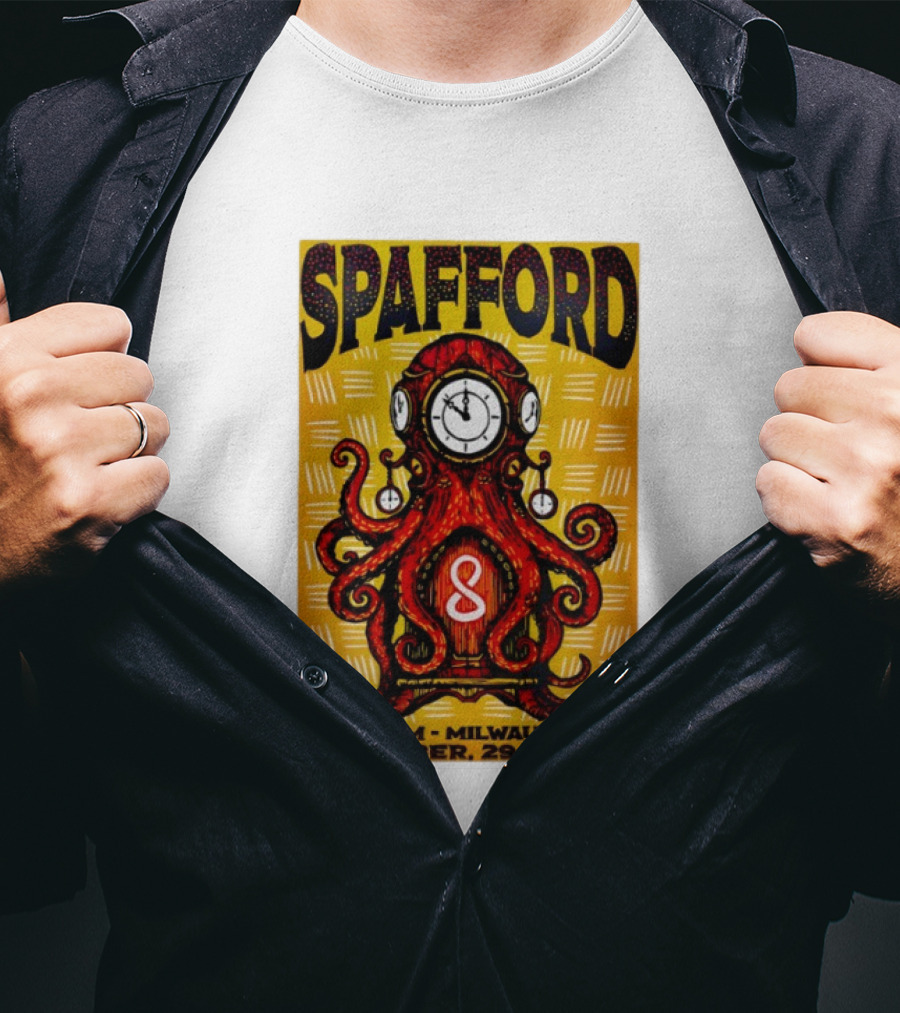 Spafford Vivarium Milwaukee WI December 29 31 2025 Octopus T-Shirt