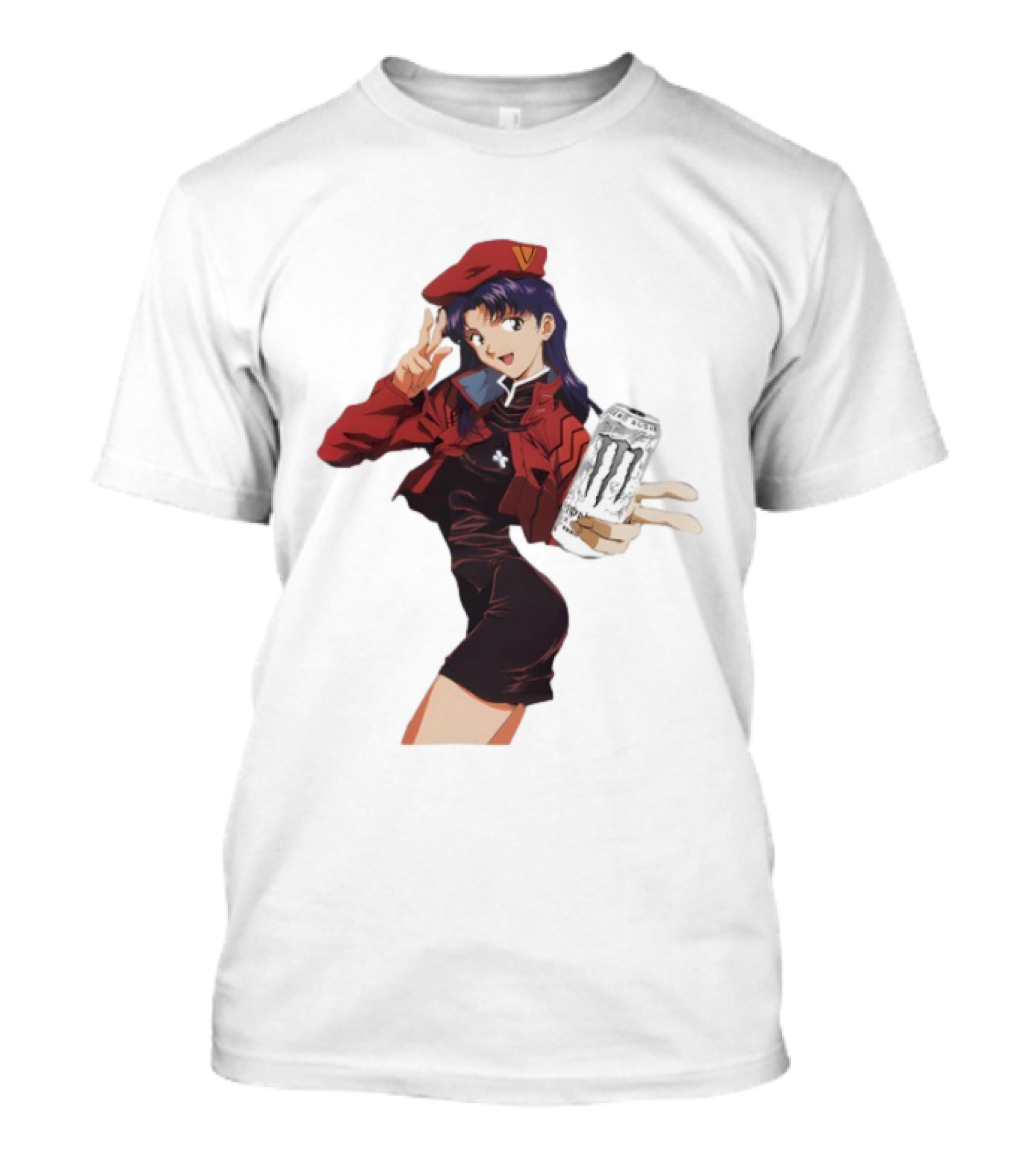 Misato Katsuragi Monster Energy Zero Sugar T-Shirt