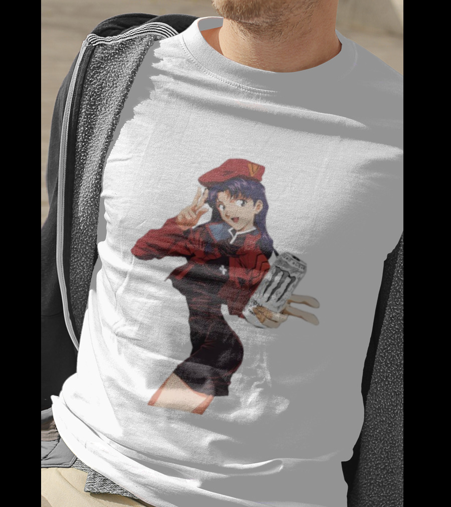 Misato Katsuragi Monster Energy Zero Sugar T-Shirt