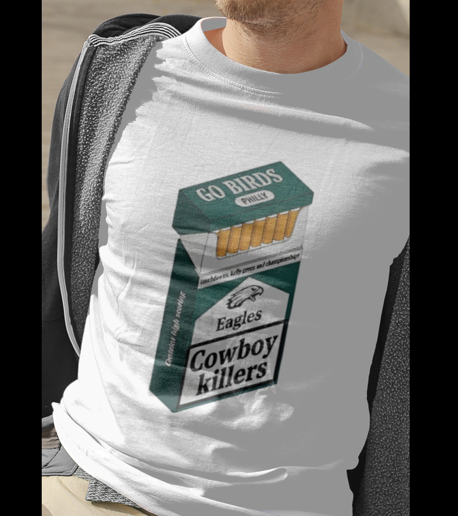 Philadelphia Eagles Go Birds Philly Cowboy Killers T-Shirt