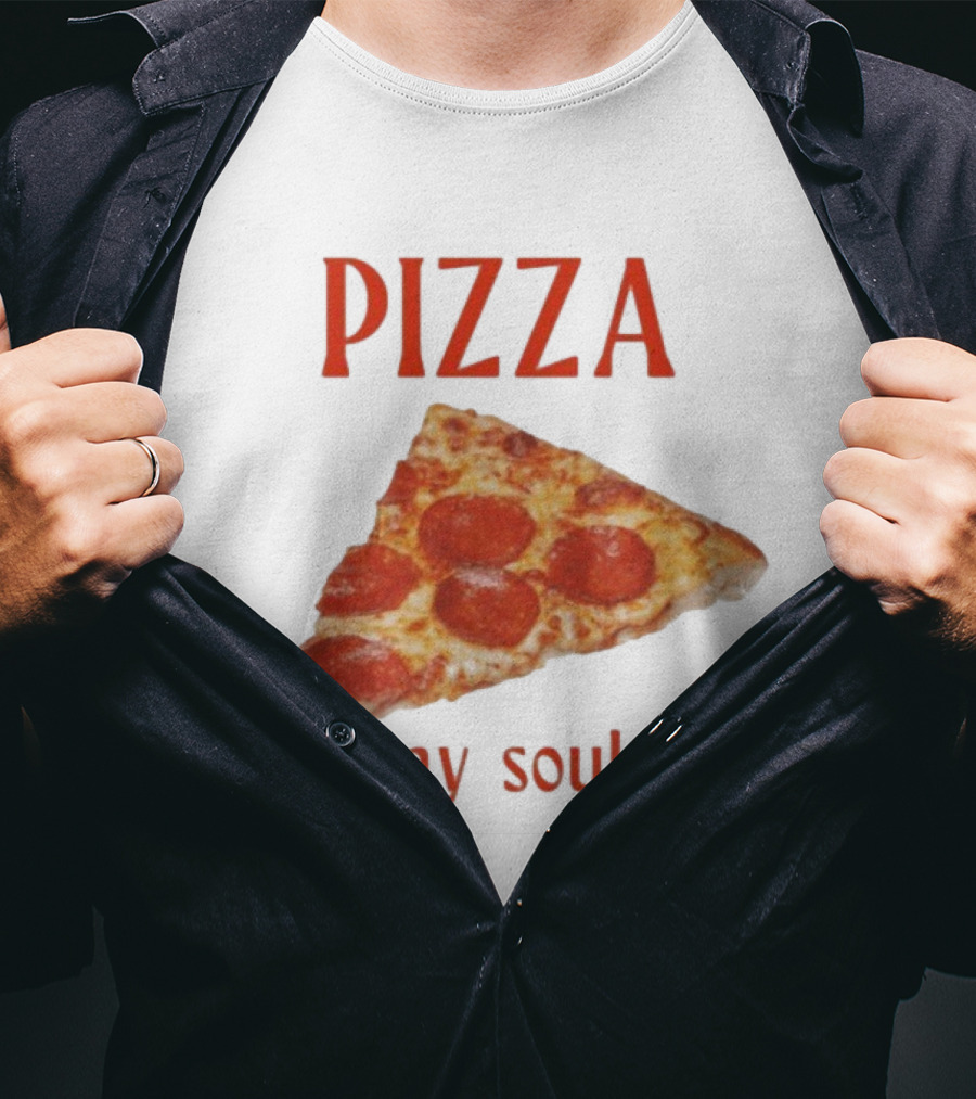 Pizza My Soul Pepperoni Slice T-Shirt