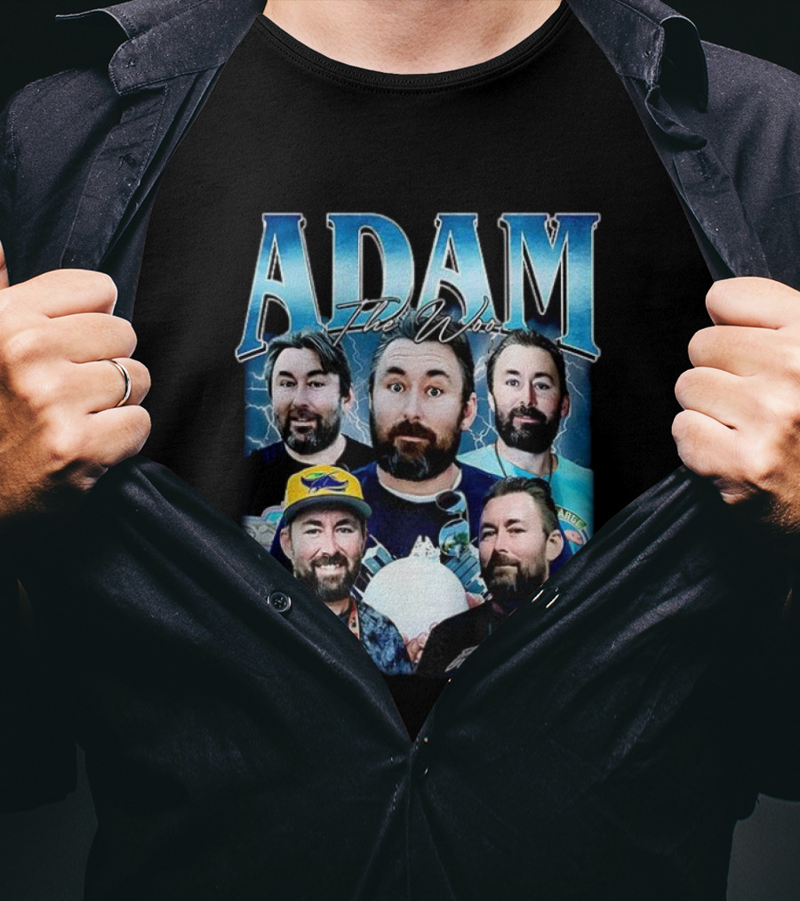ADAM The Woo Youtuber 90s T-Shirt