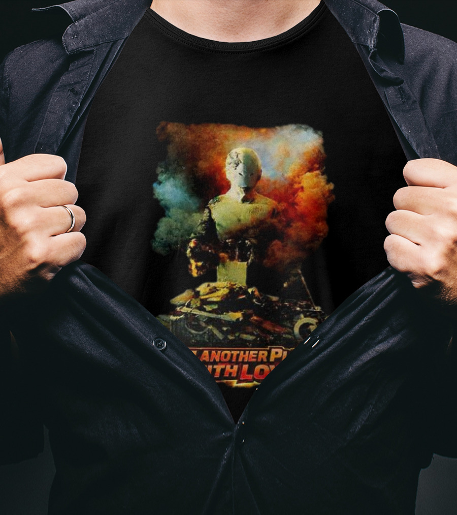 From Another Planet With Love Sci Fi Robot T-Shirt