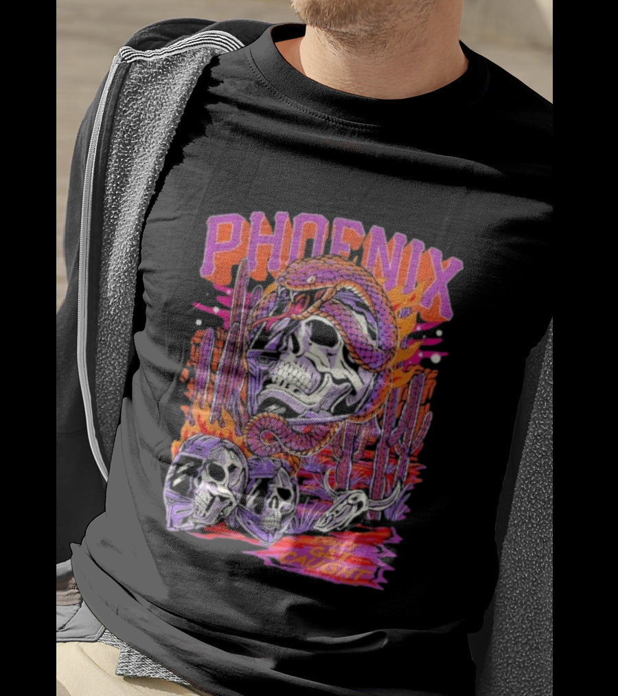 Ghost Racing Phoenix Don’t Get Caught Skulls T-Shirt