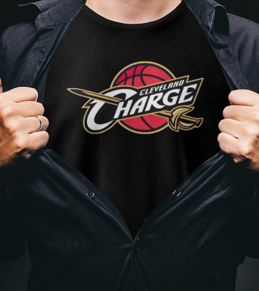 Cleveland Charge NBA G League Basketball Sword T-Shirt
