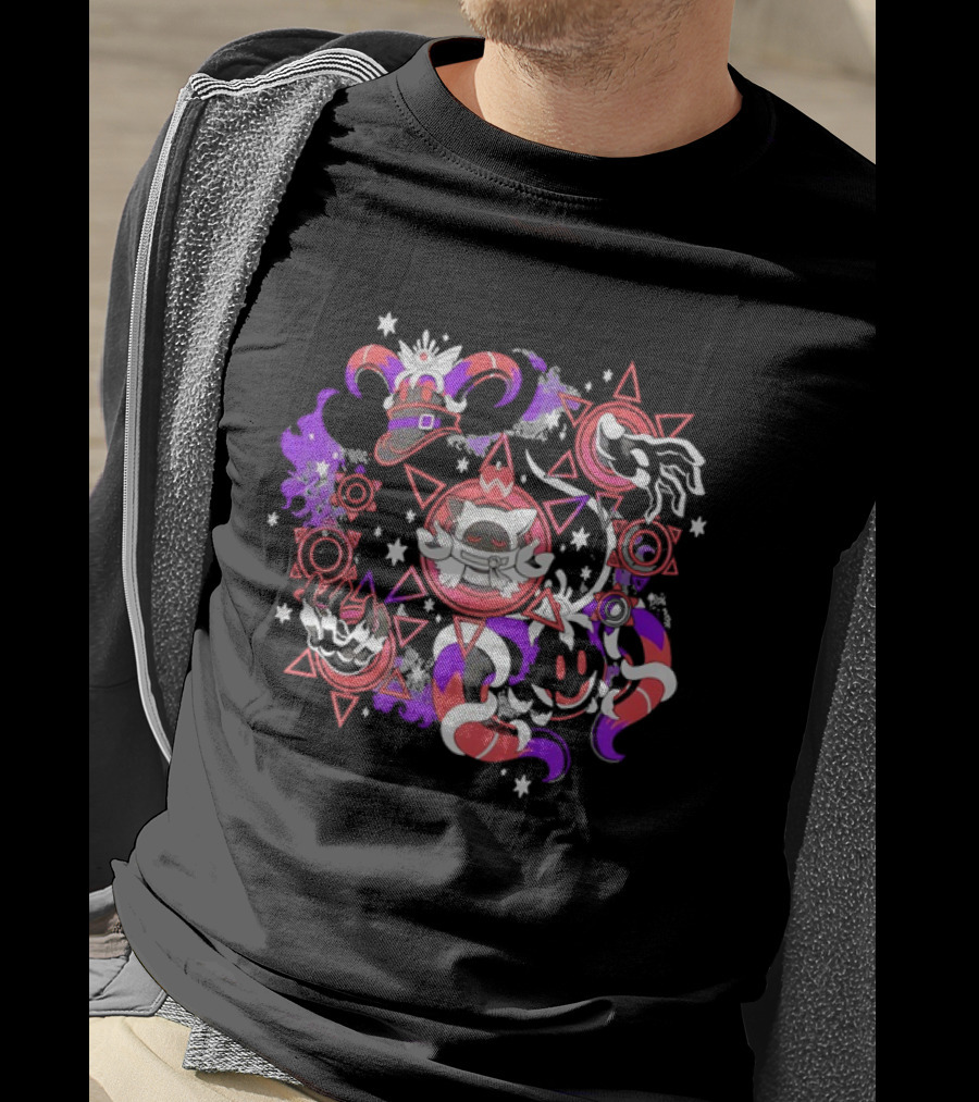 Magolor Kirby Games Rejected Regalia Cosmic Star Circle T-Shirt