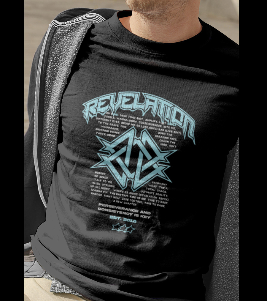 Revelation Perseverance And Consistency Is Key West 2018 Stars T-Shirt