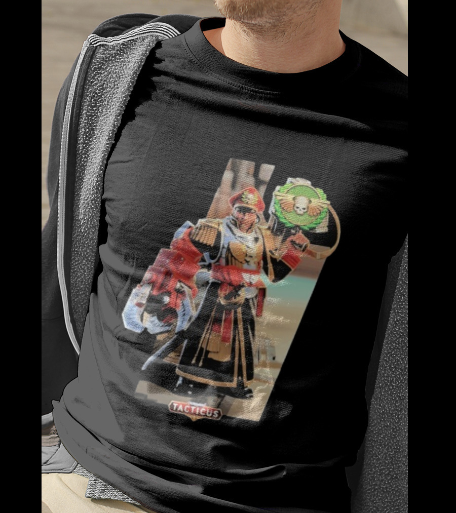 Warhammer 40 000 Tacticus Commissar Yarrick Iconic T-Shirt