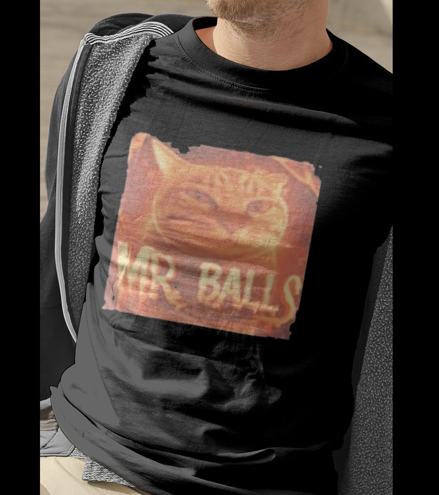 Mr Balls Cat T-Shirt