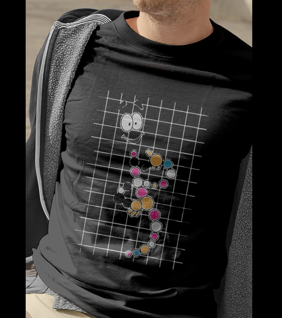 Mr DNA Grid Pattern Science Lover T-Shirt