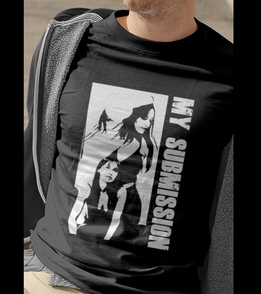 My Submission Retro Warrior Bold Monochrome T-Shirt