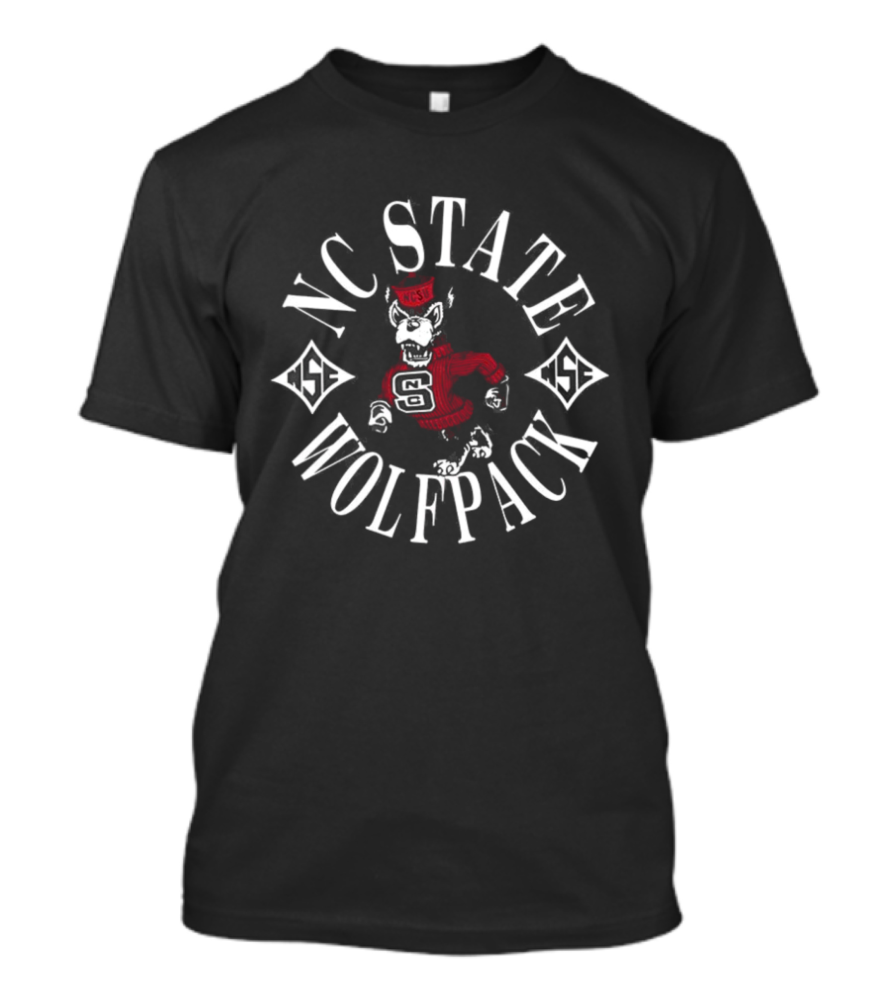 NC State Wolfpack Wolf Mascot Vintage Spirit T-Shirt
