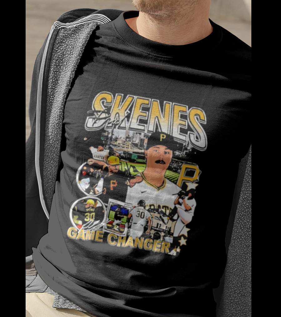 Skenes Pittsburgh Pirates Game Changer Vintage 30 T-Shirt