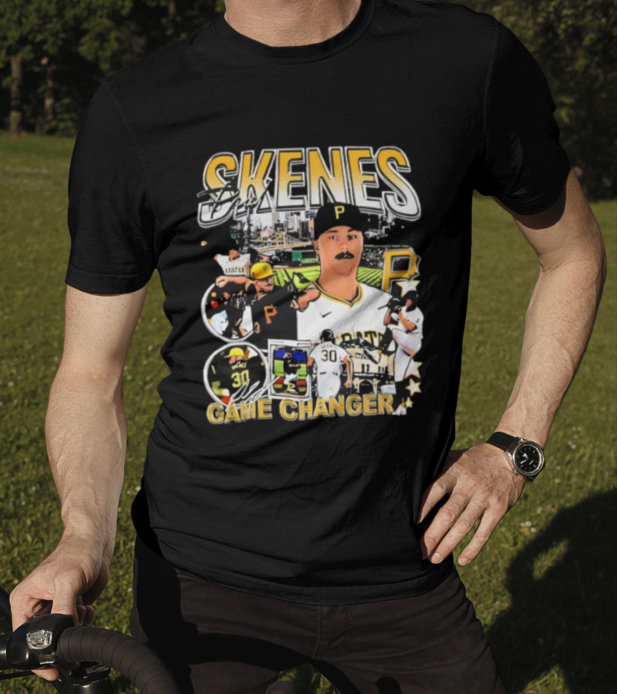 Skenes Pittsburgh Pirates Game Changer Vintage 30 T-Shirt