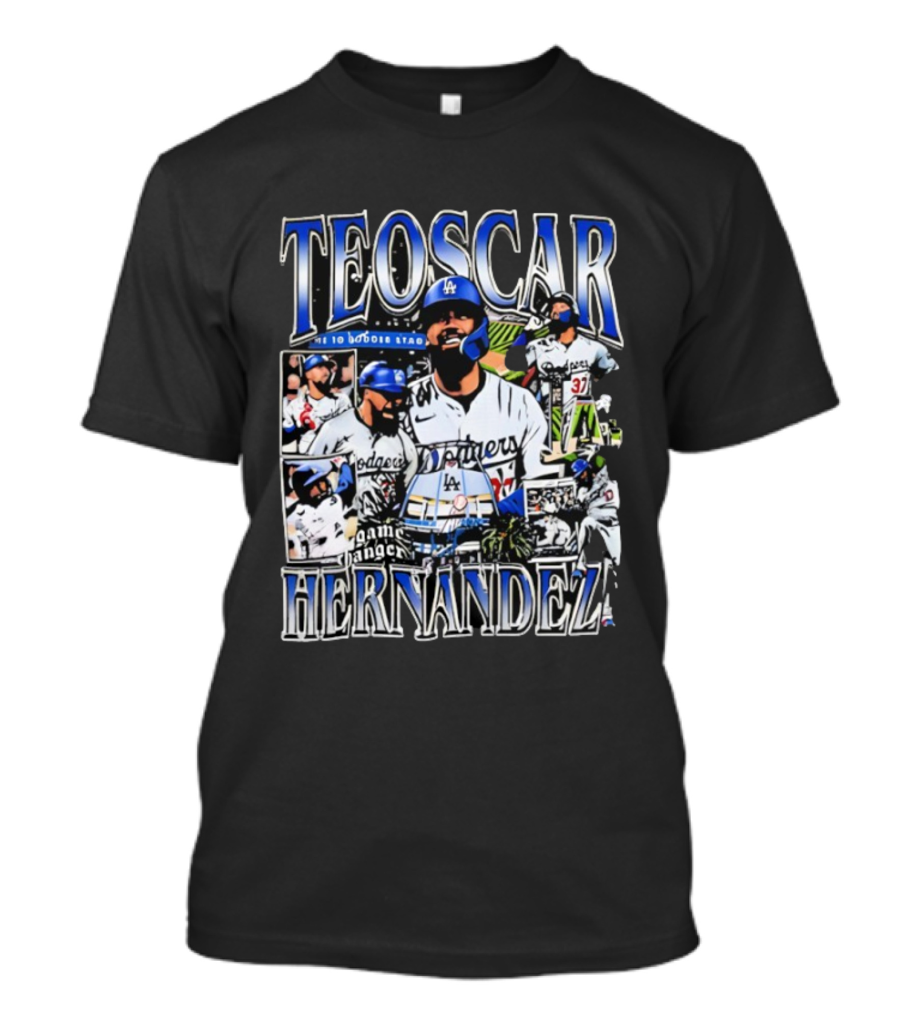 Teoscar Hernández Los Angeles Dodgers Game Changer Stadium T-Shirt