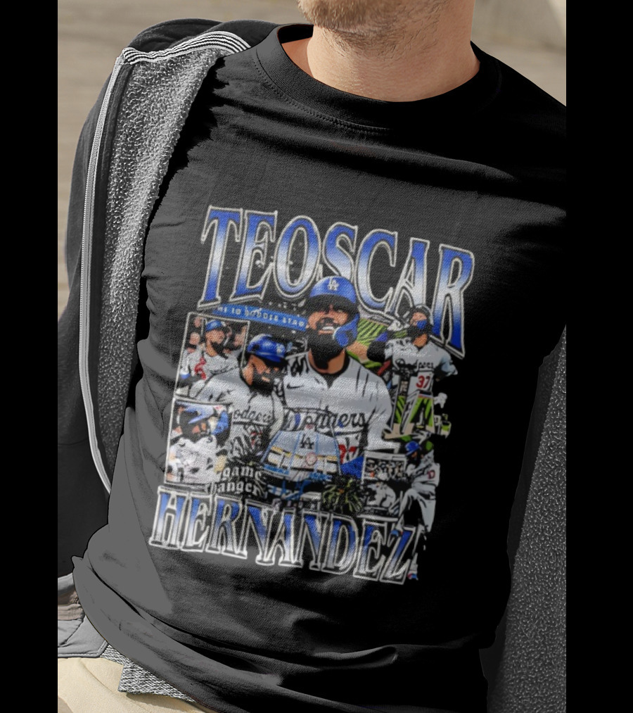Teoscar Hernández Los Angeles Dodgers Game Changer Stadium T-Shirt