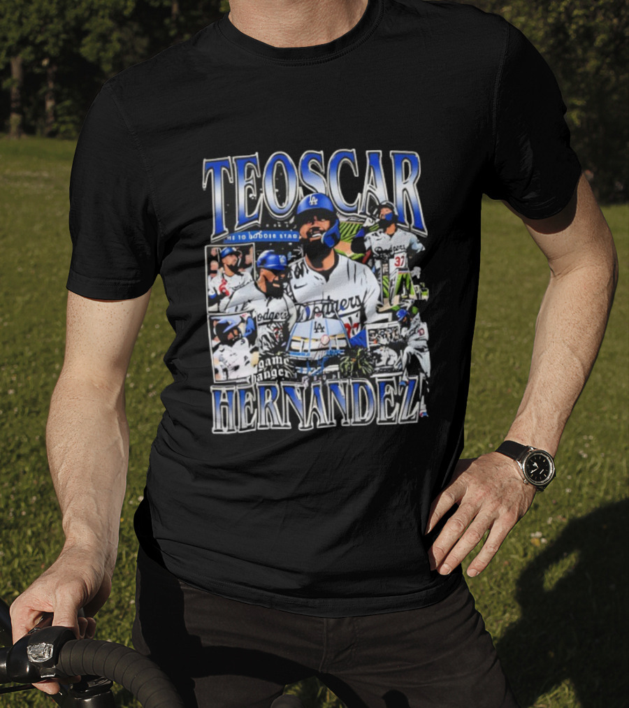 Teoscar Hernández Los Angeles Dodgers Game Changer Stadium T-Shirt