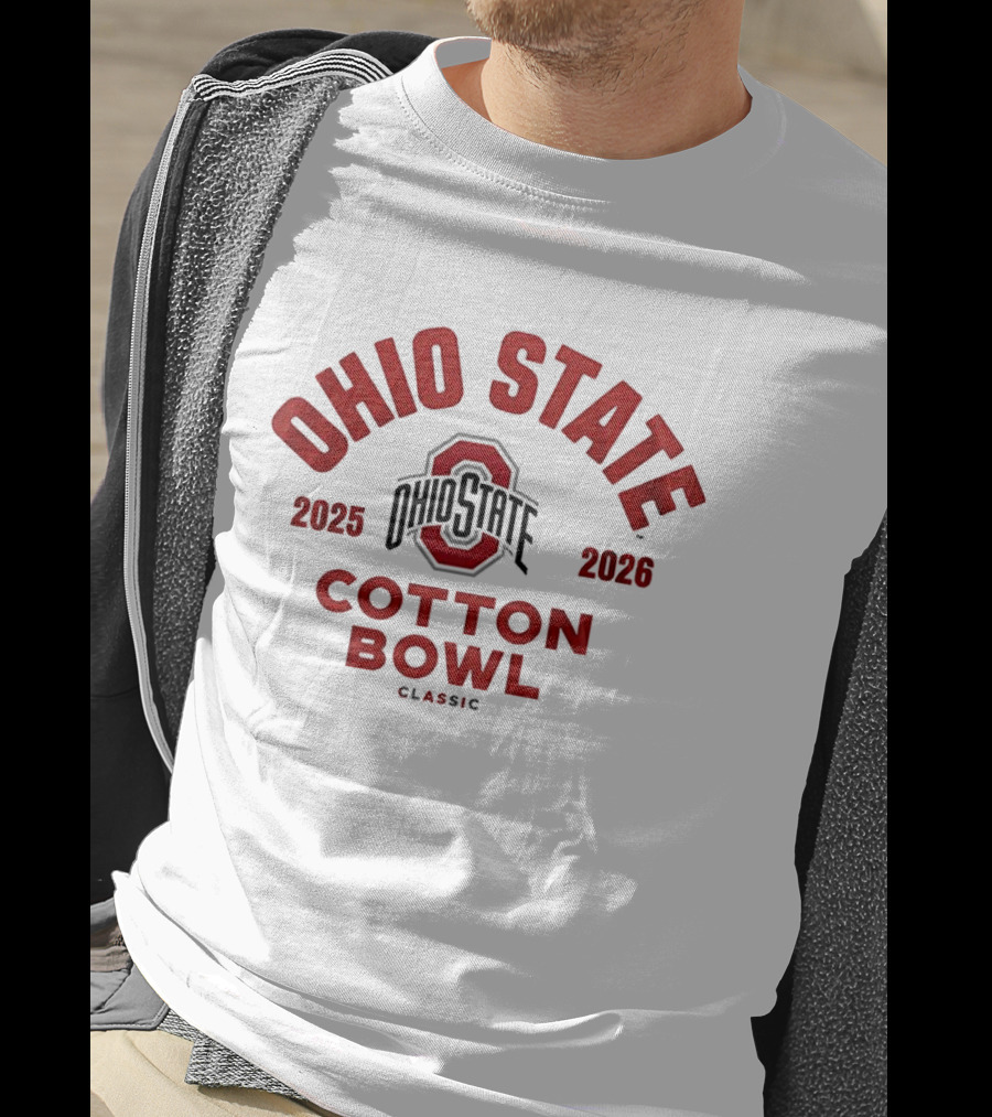 Ohio State Buckeyes 2025 2026 Cotton Bowl T-Shirt