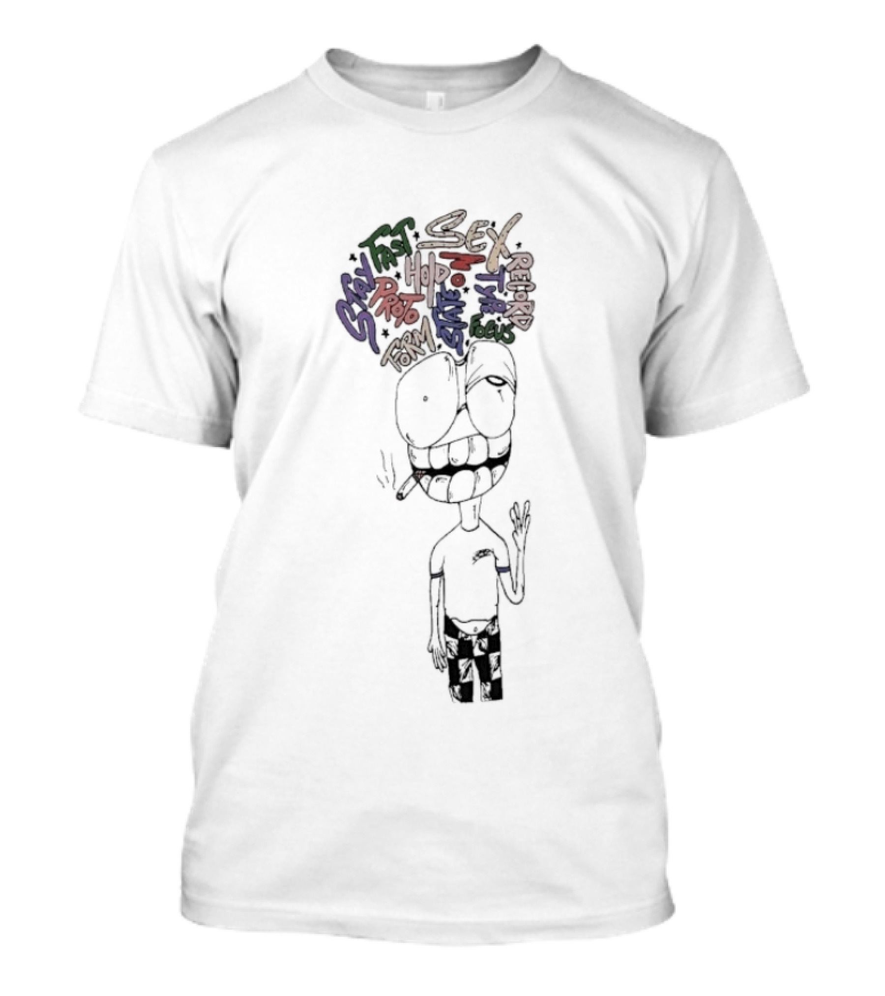 Shengli Road Market Anti Promo NYC Street Art Style Matty Boy T-Shirt