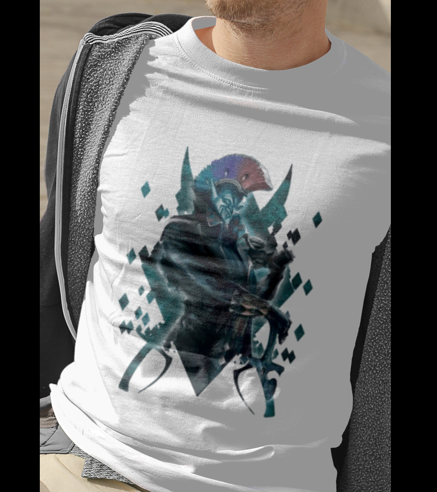 Warhammer 40 000 Aeldari Harlequin Character Iconic Fantasy Gaming T-Shirt