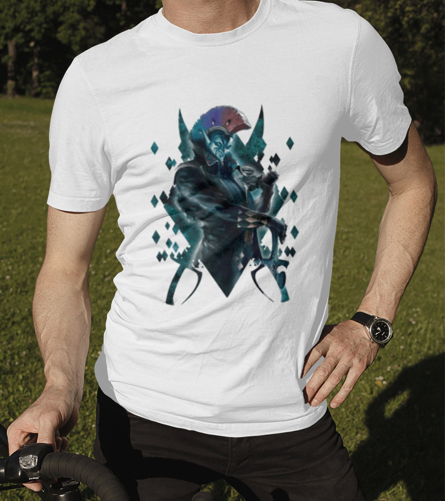 Warhammer 40 000 Aeldari Harlequin Character Iconic Fantasy Gaming T-Shirt