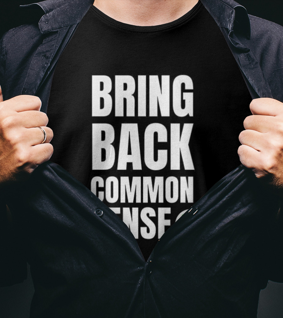 Bring Back Common Sense XRP T-Shirt