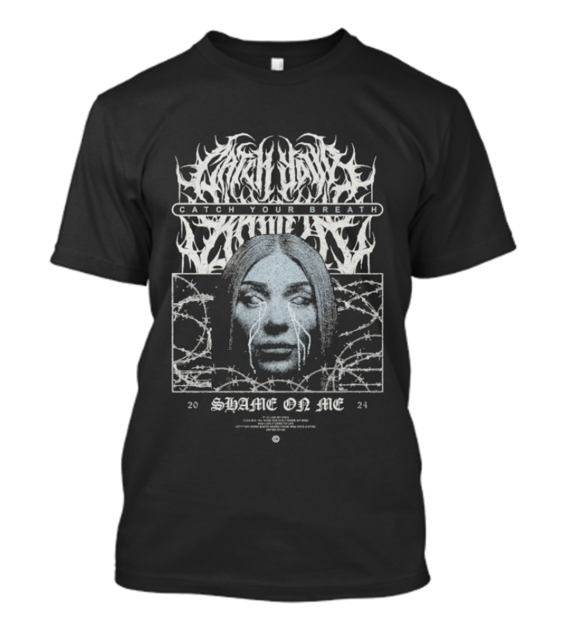 Catch Your Breath Shame On Me 2024 Album T-Shirt