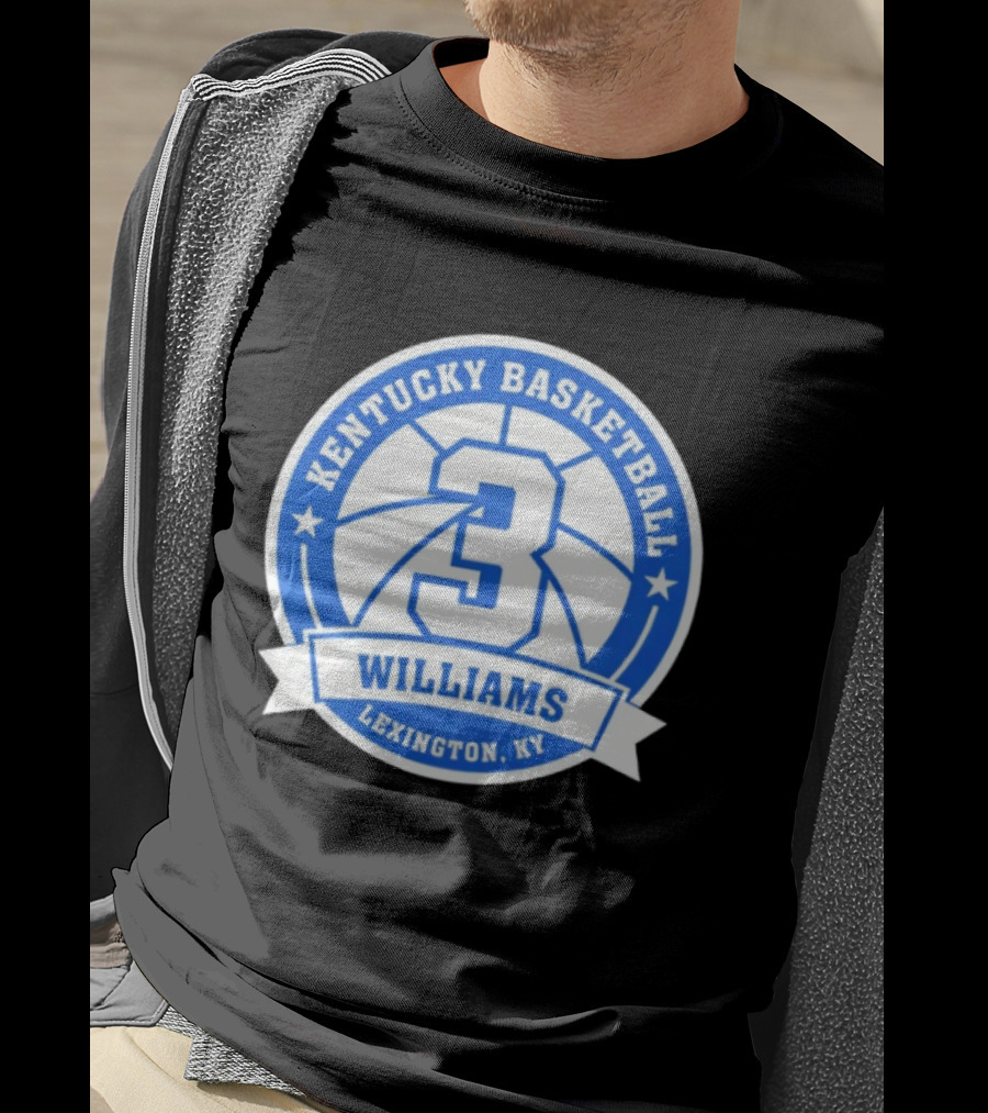 Kentucky Basketball 3 Williams Lexington KY T-Shirt
