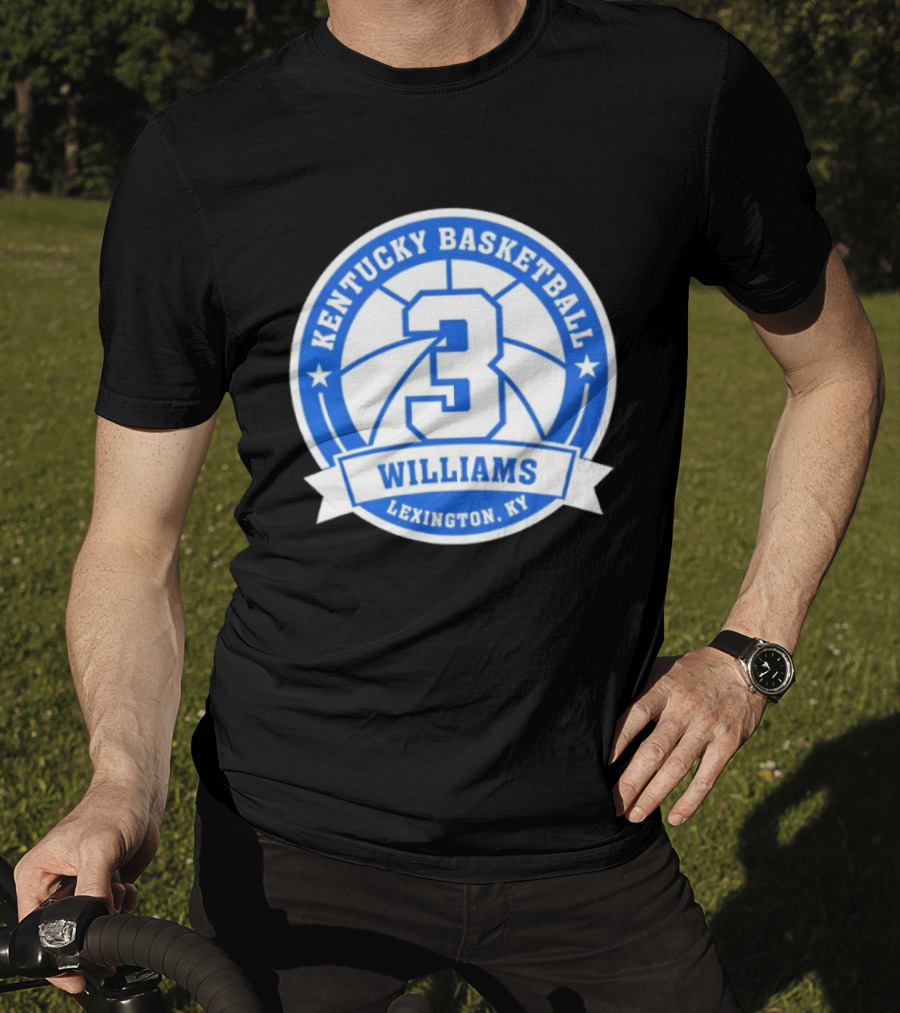 Kentucky Basketball 3 Williams Lexington KY T-Shirt