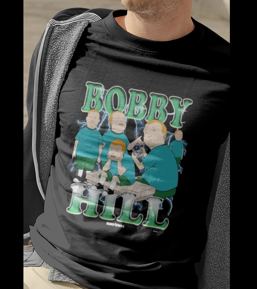 Bobby Hill King Of The Hill Heartthrob Character Montage T-Shirt