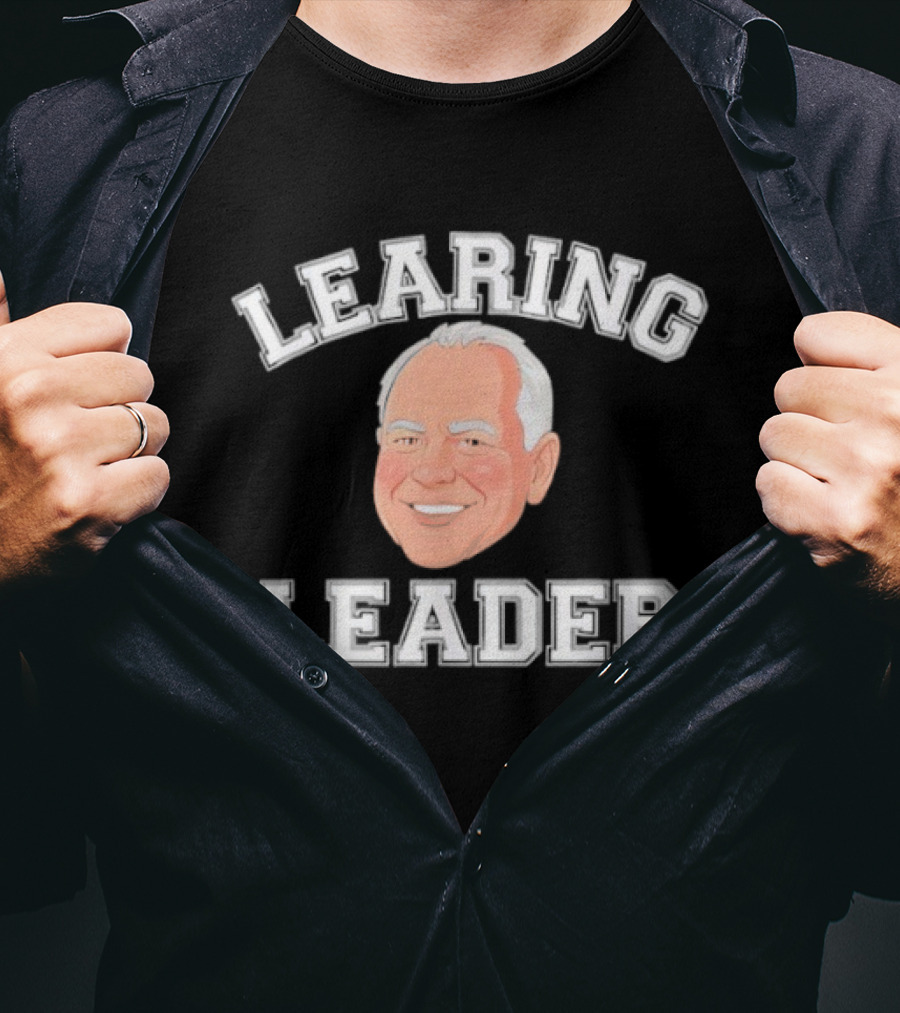 Learning Leader Tim Walz Minnesota Quality Learning Center Heart T-Shirt