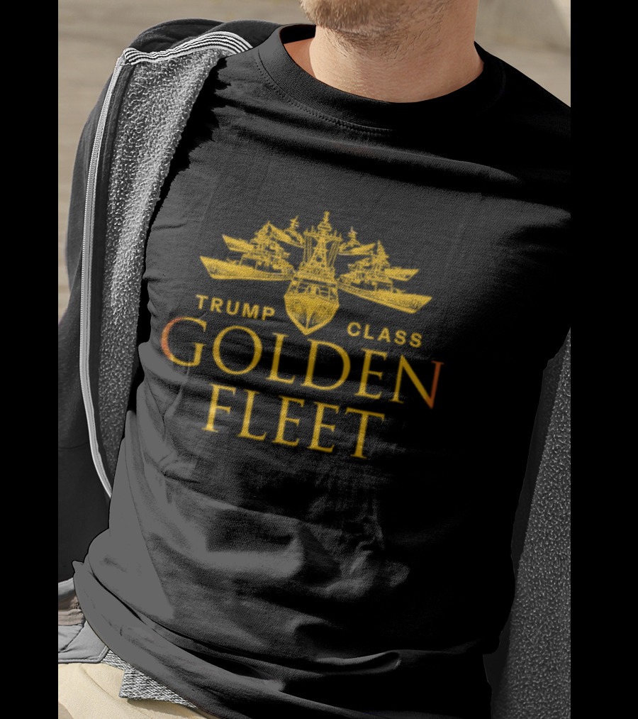 Trump Class Golden Fleet Naval T-Shirt