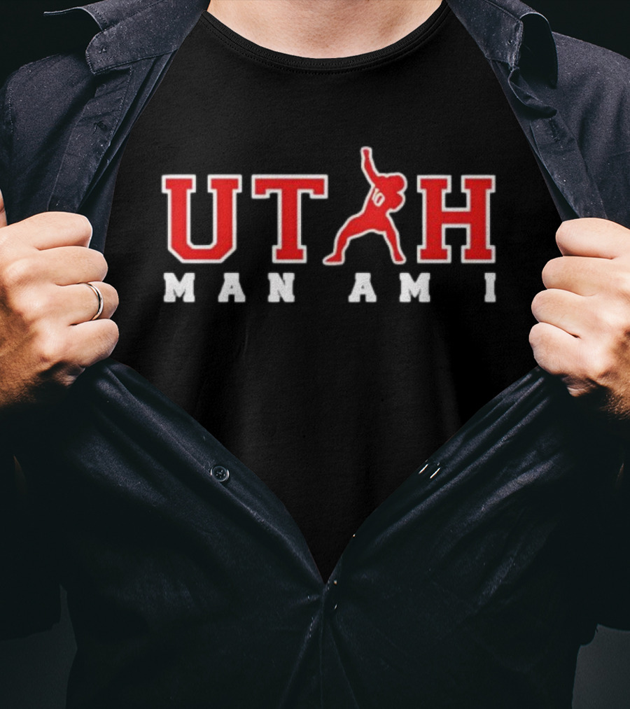 Utah Man Am I Football T-Shirt