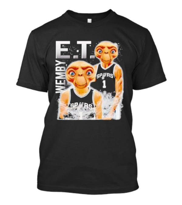 Wemby E.T. Victor Wembanyama San Antonio Spurs Basketball T-Shirt