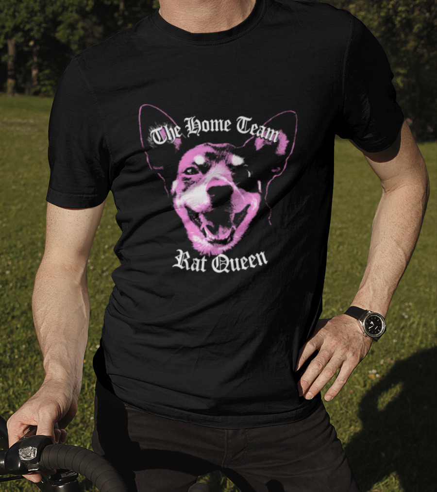 The Home Team Rat Queen Pink Dog T-Shirt